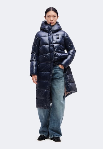 Blauer.USA Wintermantel in Blauw: voorkant