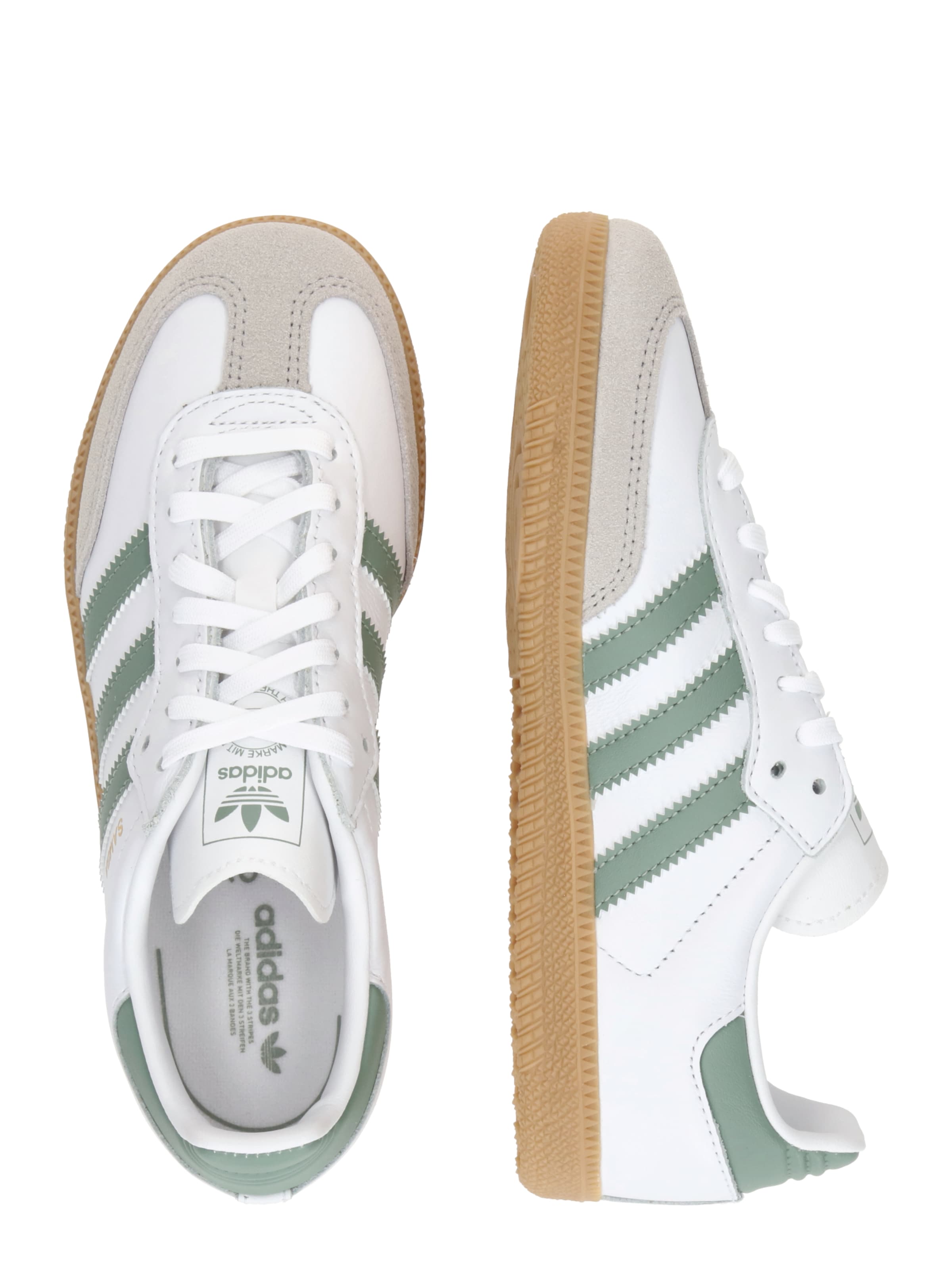 Sneaker 'Samba' de la ADIDAS ORIGINALS pe alb