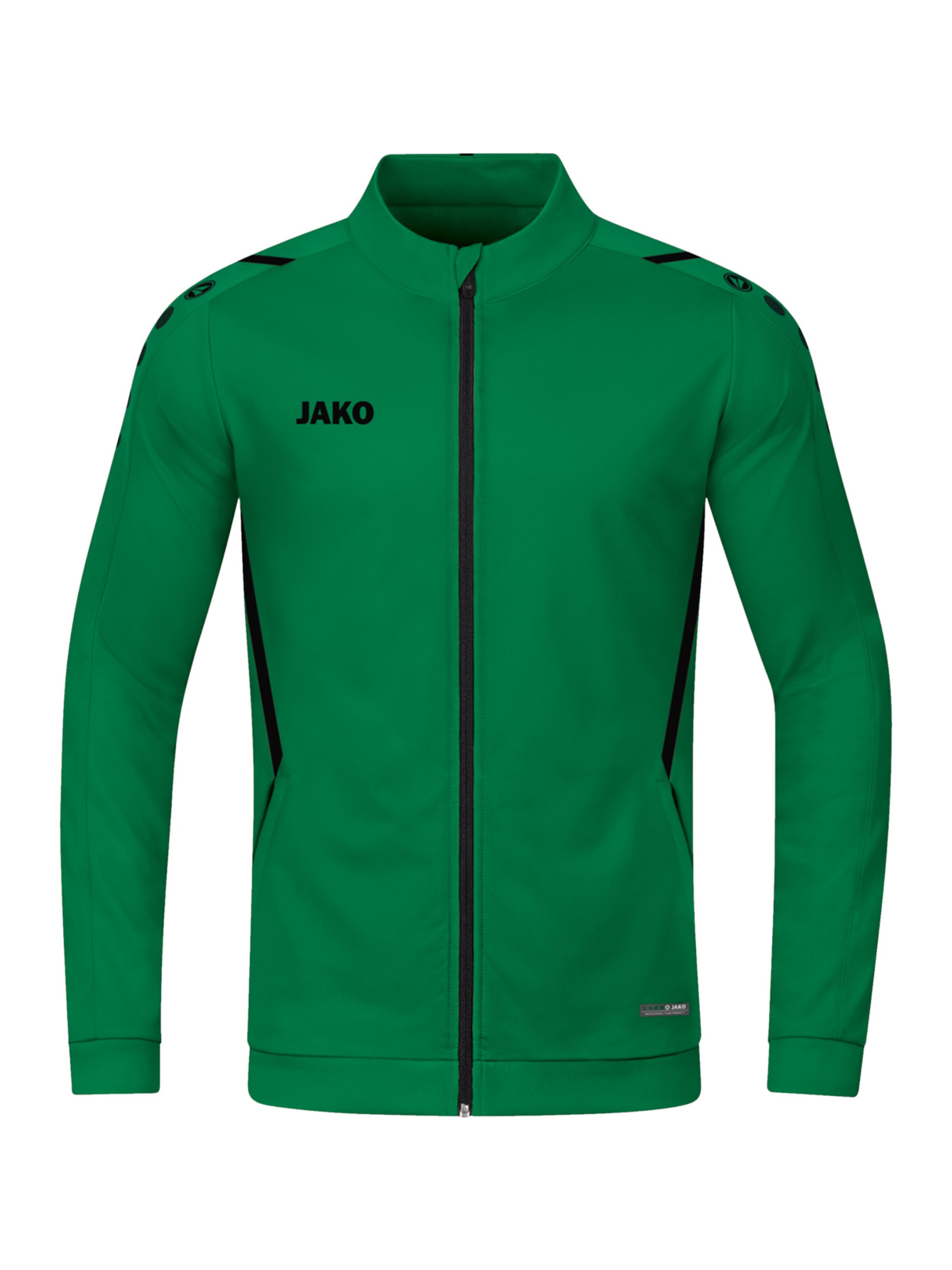 JAKO Sportjacke in Grün: Vorderseite