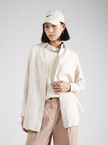 s.Oliver Bluse in Beige: Vorderseite