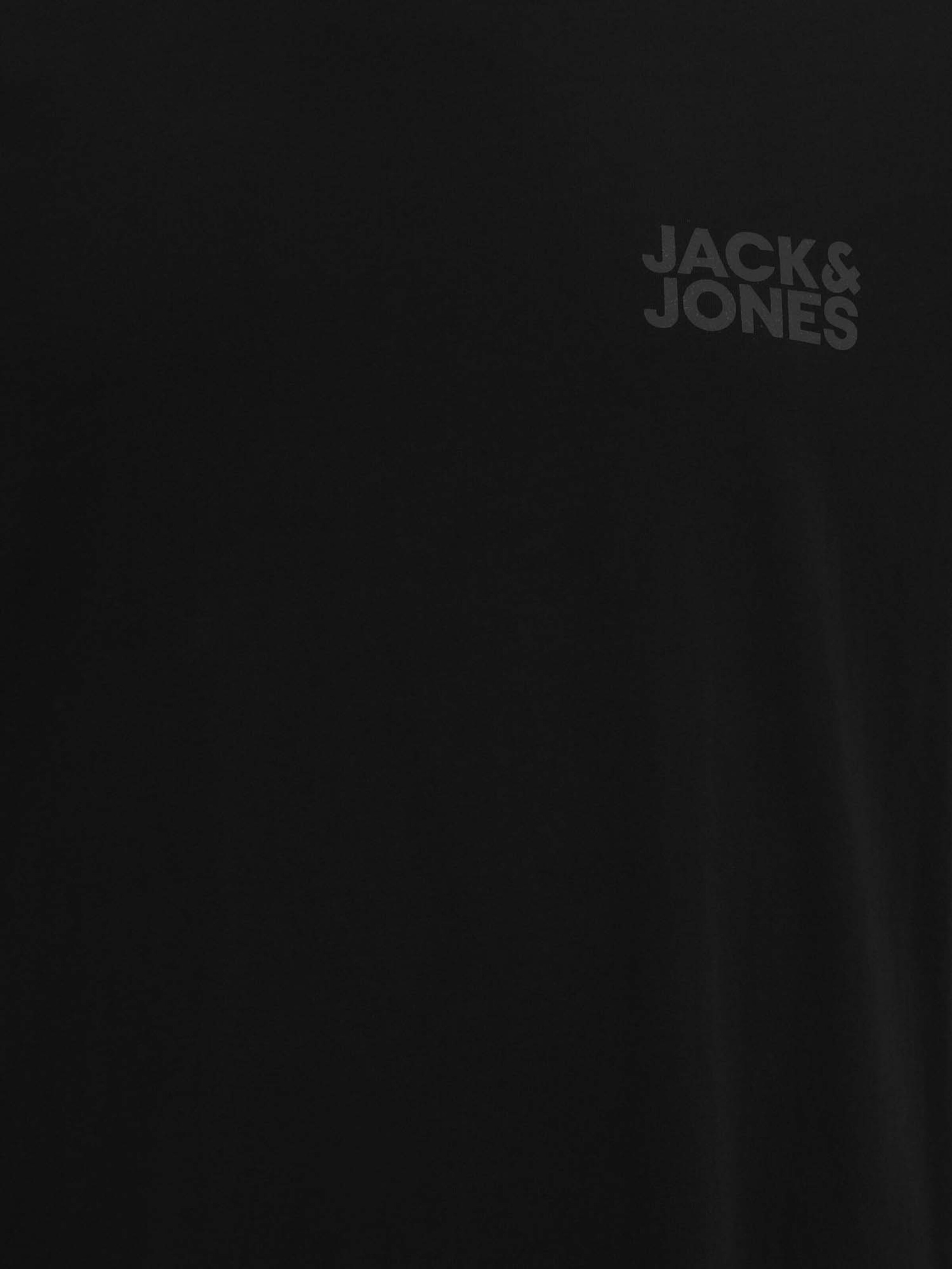 Jack & Jones Plus Shirt 'CORP' in Black