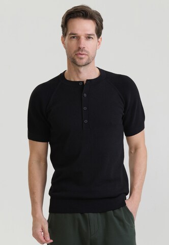 T-Shirt Felix Hardy en noir : devant