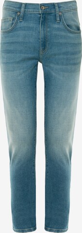 BIG STAR Slimfit Jeans ' JEFFRAY ' in Blauw: voorkant
