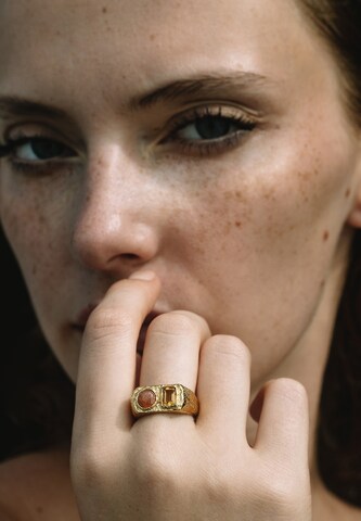 Haze&Glory Ring in Goud: voorkant