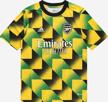ADIDAS PERFORMANCE قميص عملي 'FC Arsenal Pre-Match' بـ أصفر: الأمام