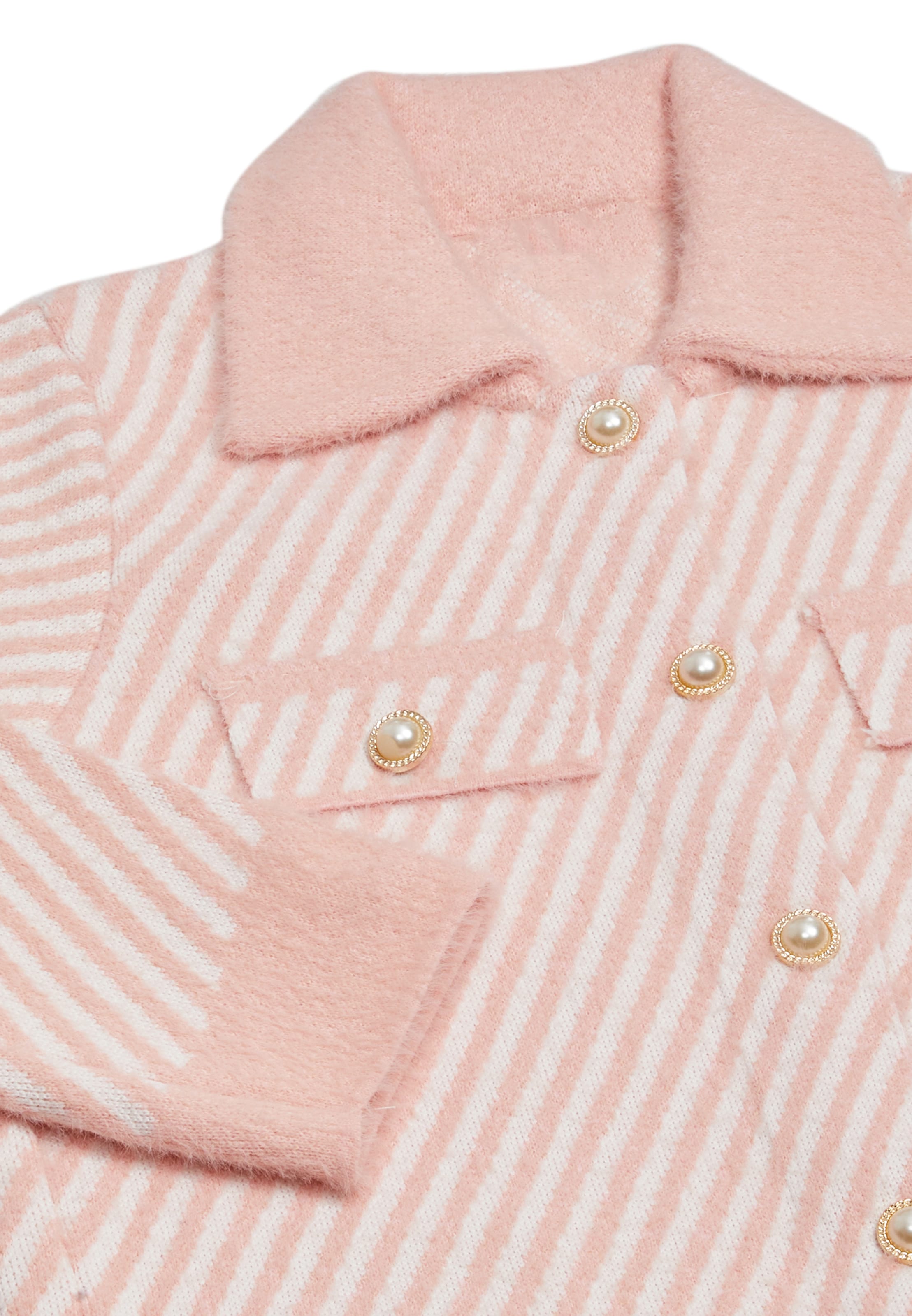 CARNEA Вязаная кофта в Ярко-розовый