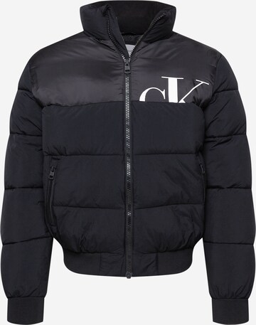 Calvin Klein JeansZimska jakna - crna boja: prednji dio