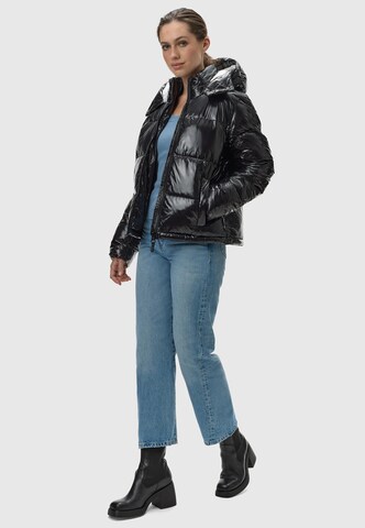 Veste d’hiver 'Roobie' Ragwear en noir : devant