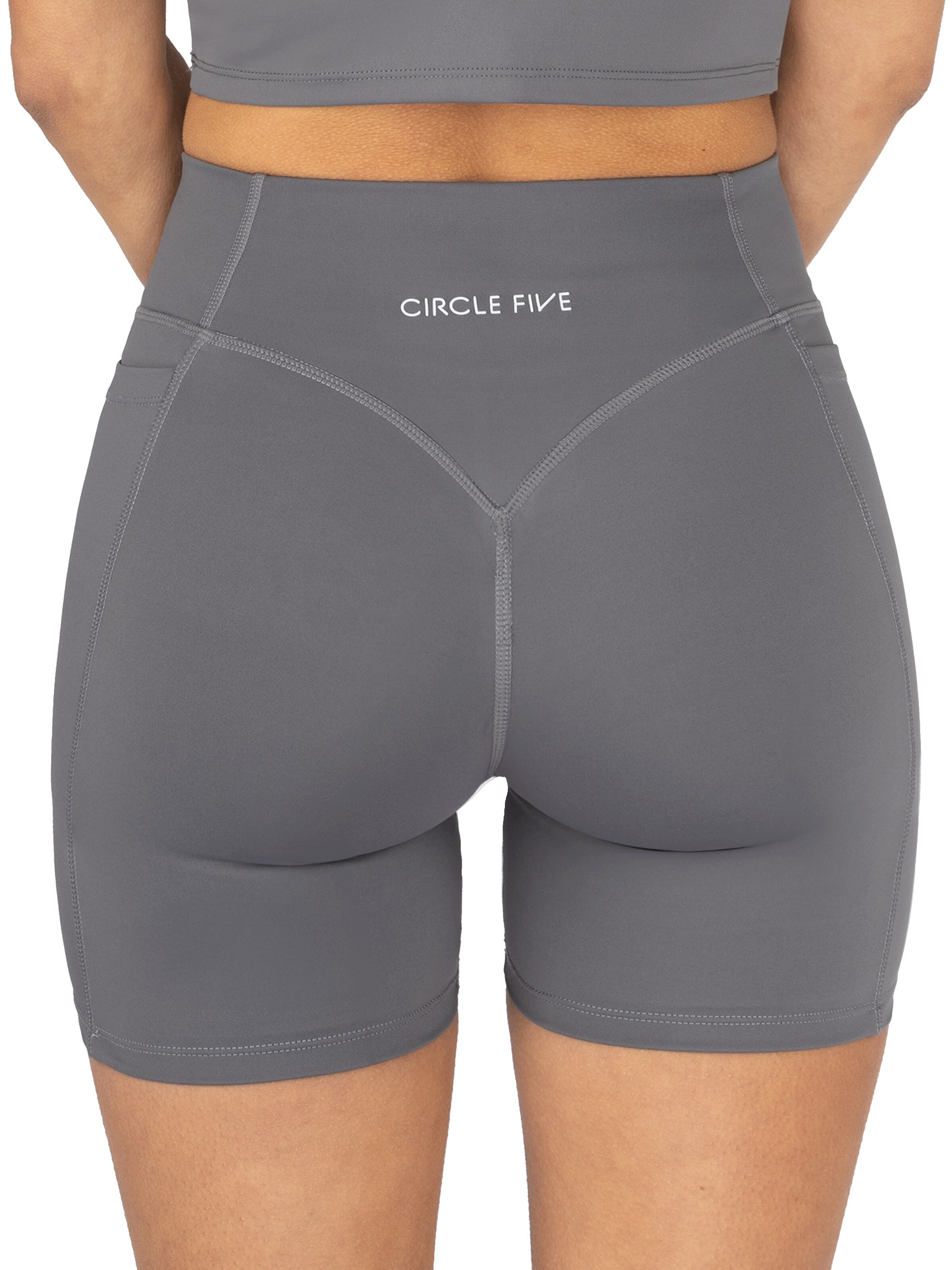Circle Five Slim fit Sports trousers in Grey