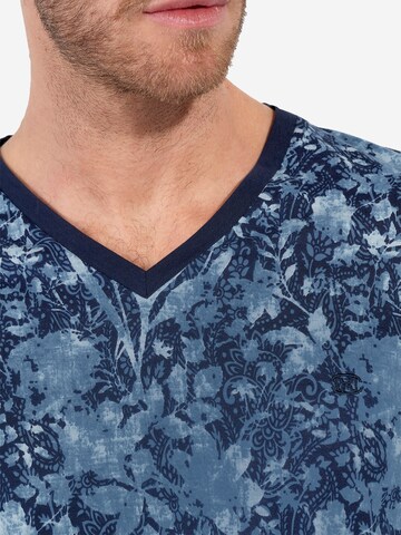 Pyjama long ' Compiegne Long Sleepwear ' HOM en bleu