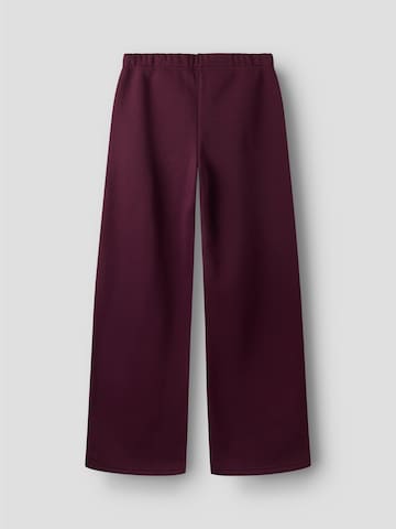 LMTD Wide leg Pants in Red