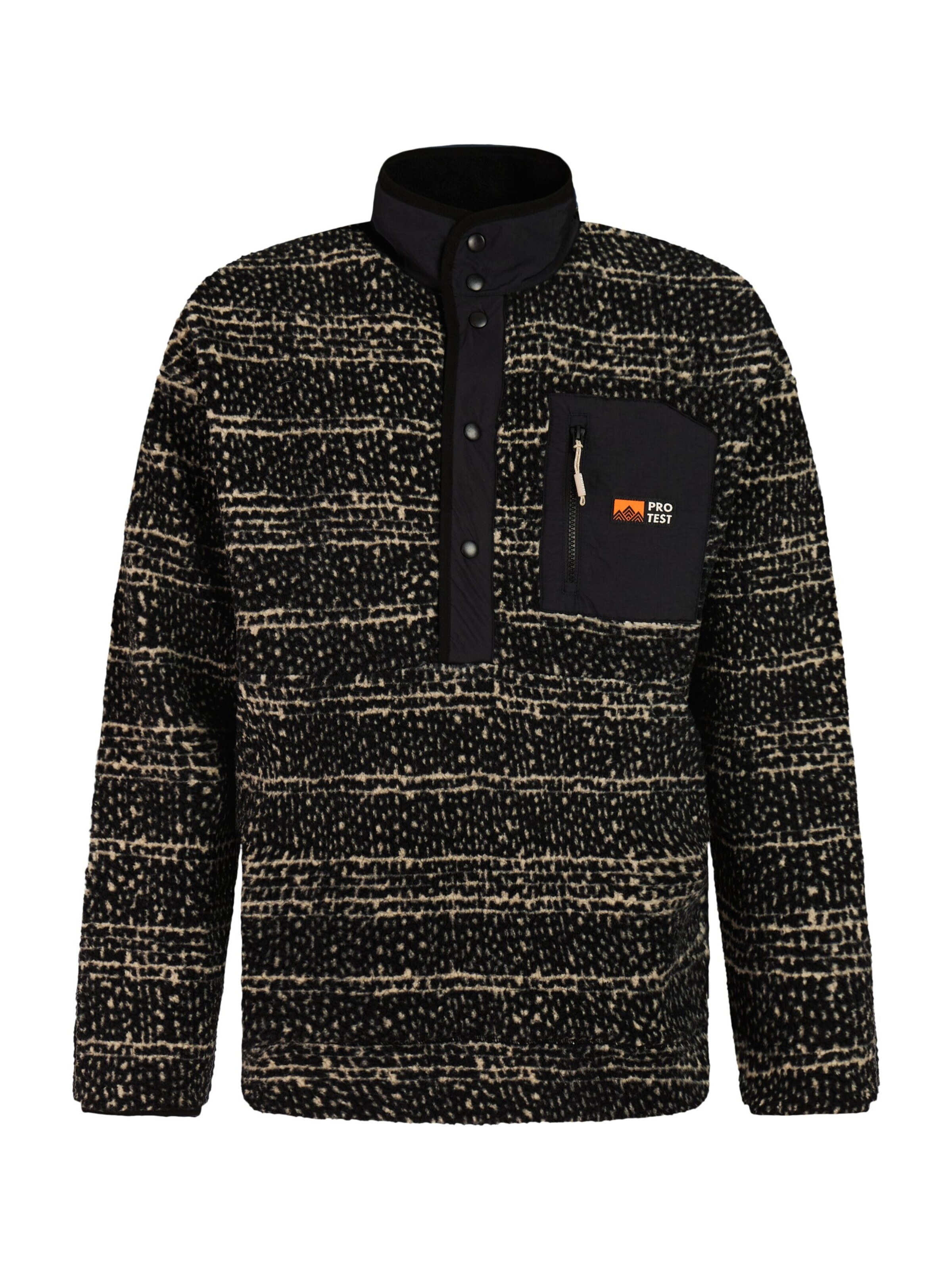 Sweat de sport 'PRTBrowser' PROTEST en noir : devant