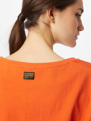T-shirt 'Joosa' G-Star RAW en orange