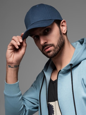 Ombre Cap in Blue: front