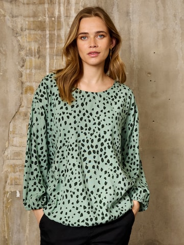 ze-ze Bluse 'Relly 520' in Grün