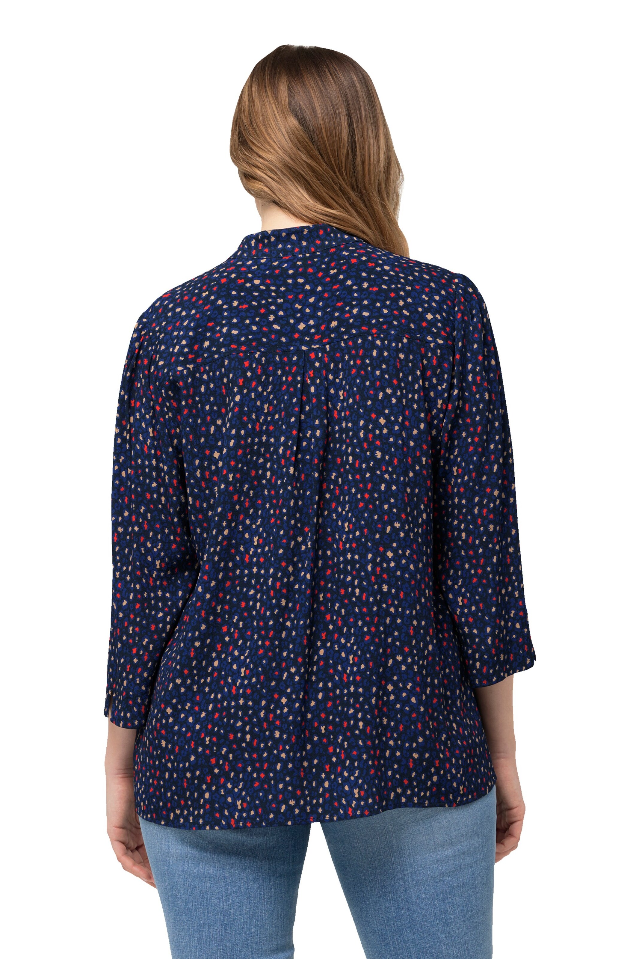Ulla Popken Bluse in Blau