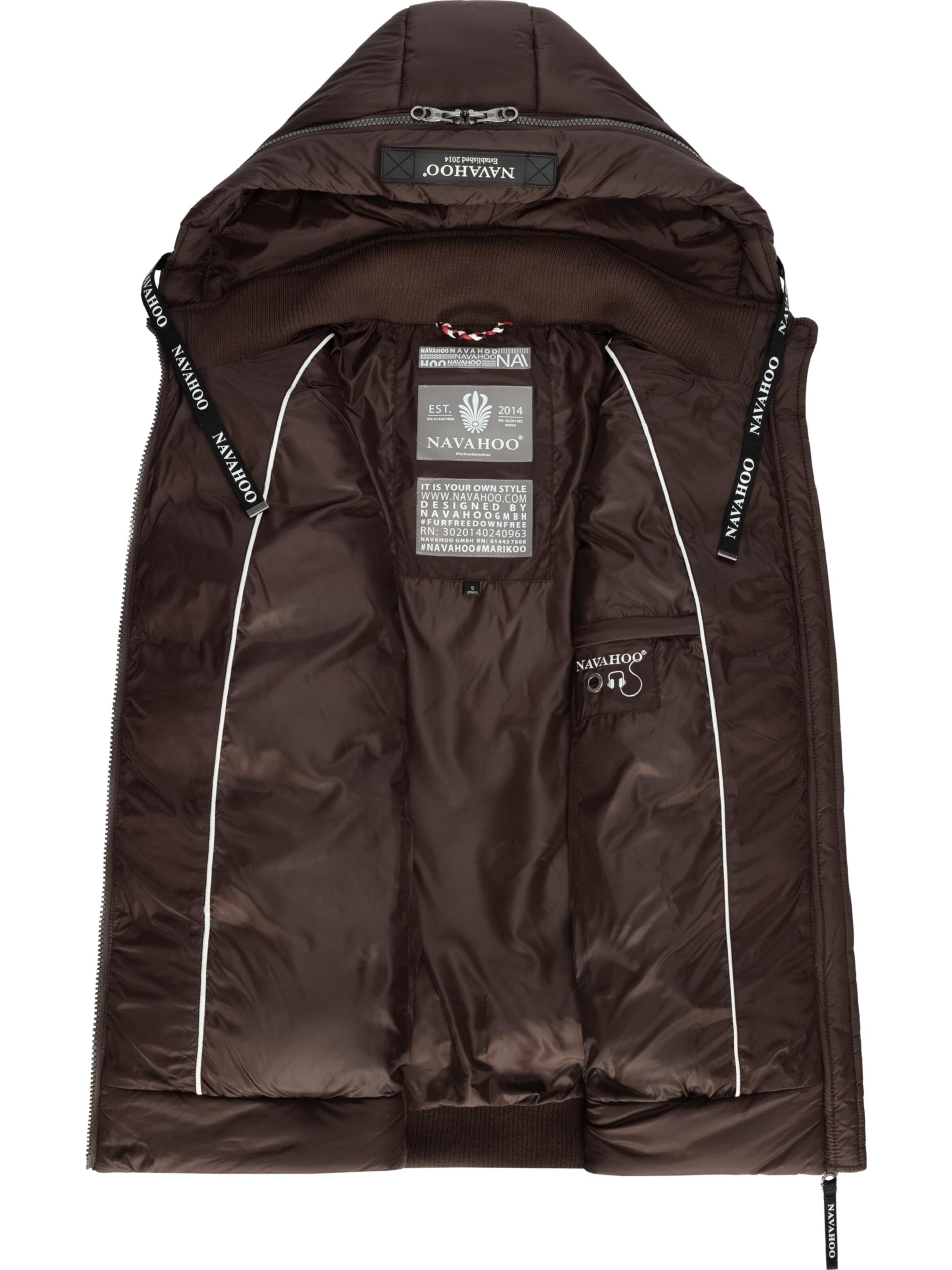 NAVAHOO Vest 'Kassidy' in Brown