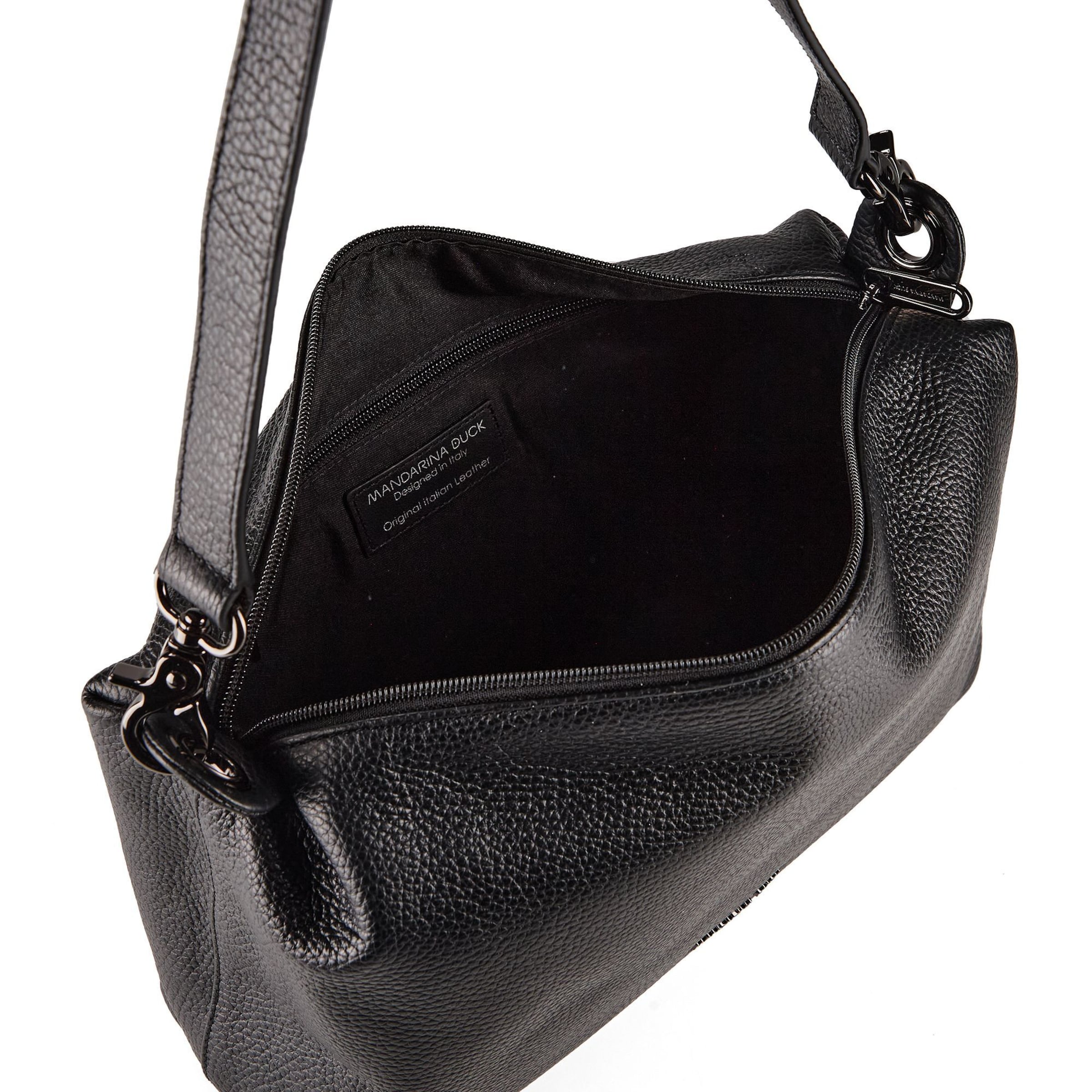 MANDARINA DUCK Schultertasche 'Mellow' in Schwarz