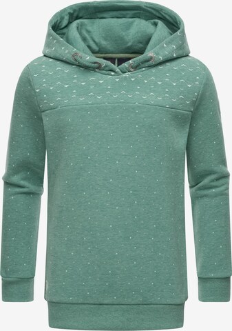 Ragwear Sweatshirt 'Kristla' in Green: front