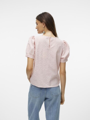 VERO MODA Bluse 'NIKITA' in Pink