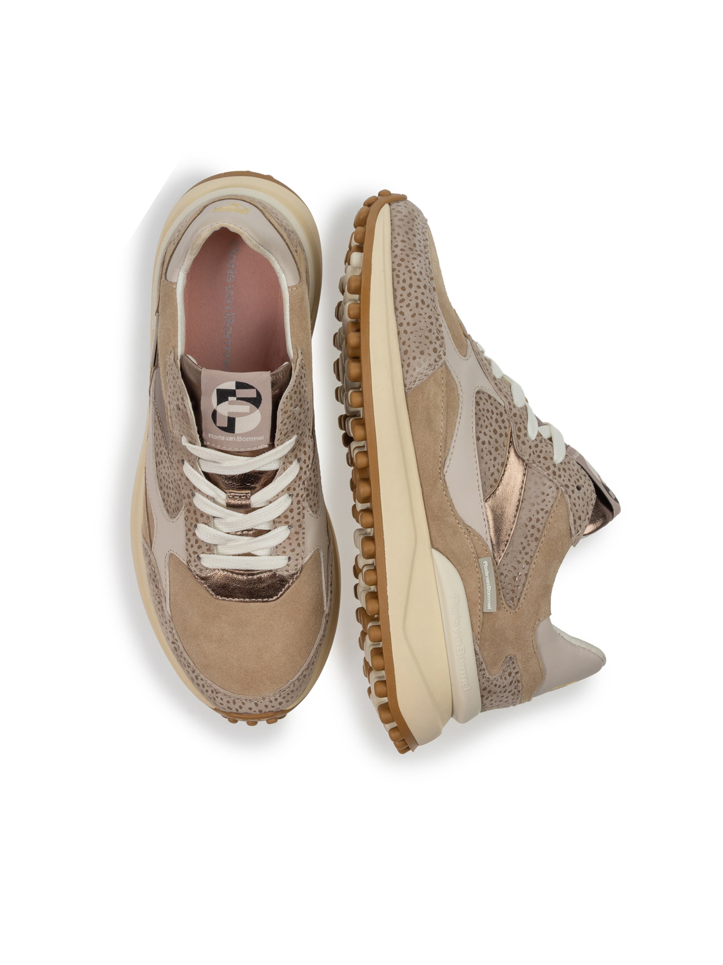 Floris van Bommel Sneakers laag 'NOPPI 41' in Grijs