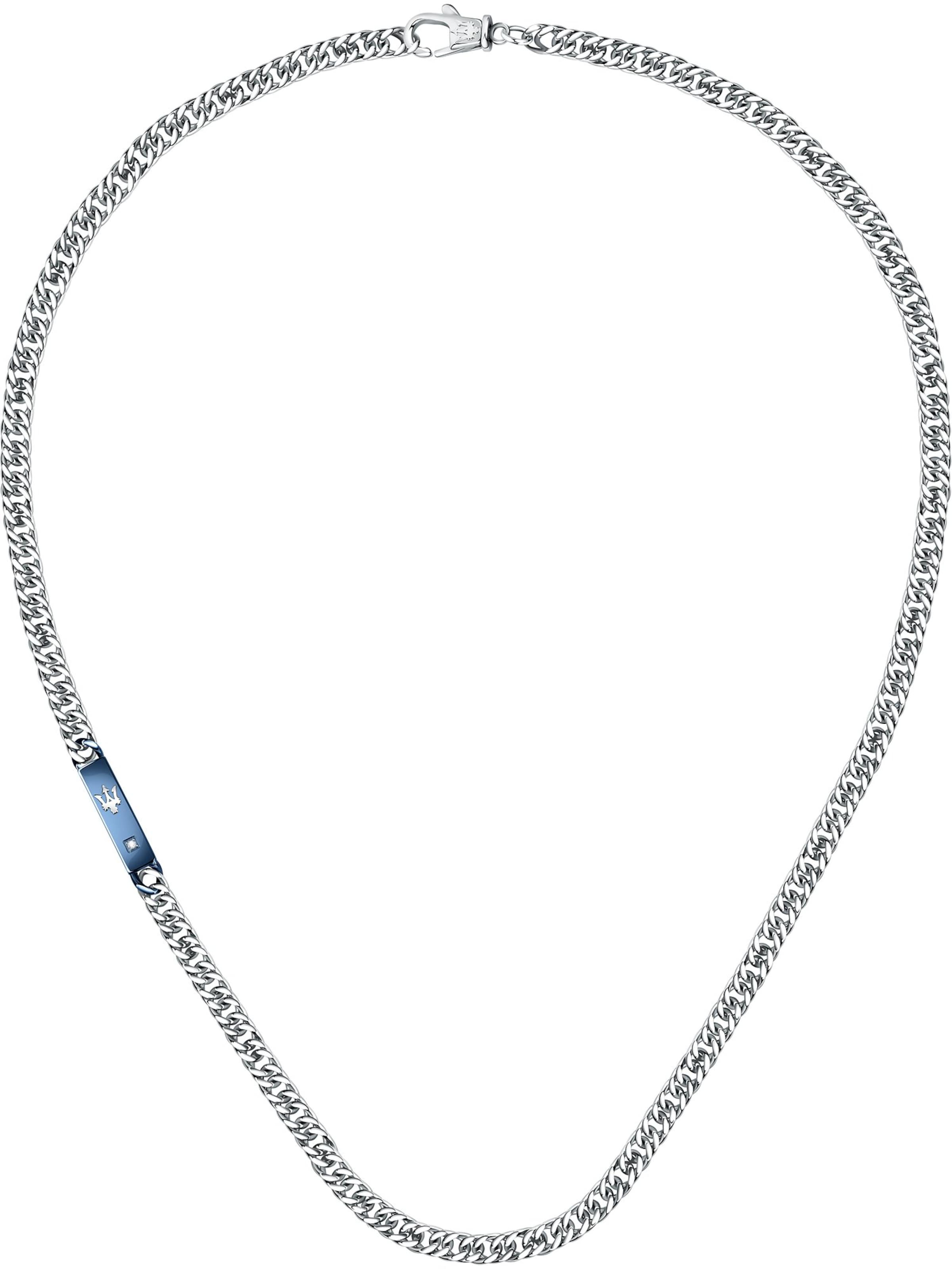Maserati Necklace in Silver: front