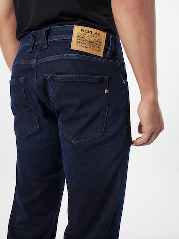 Slimfit Jeans 'GROVER' di REPLAY in blu