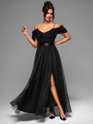 Ombre Abendkleid‌‌‌ in Schwarz