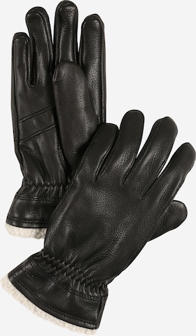Hestra Full finger gloves in Black: front
