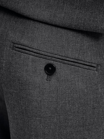 JACK & JONES Regular Pleat-front trousers 'JPRTheo' in Grey