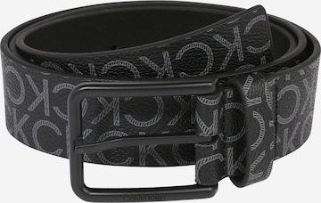 Calvin Klein - Cinturón 'WARMTH' en negro: frente