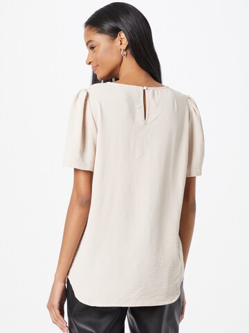 ONLY - Blusa 'Mette Kia' em bege