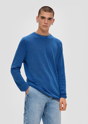 QS Sweater in Blue: front