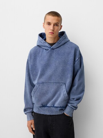 Felpa di Bershka in blu: frontale