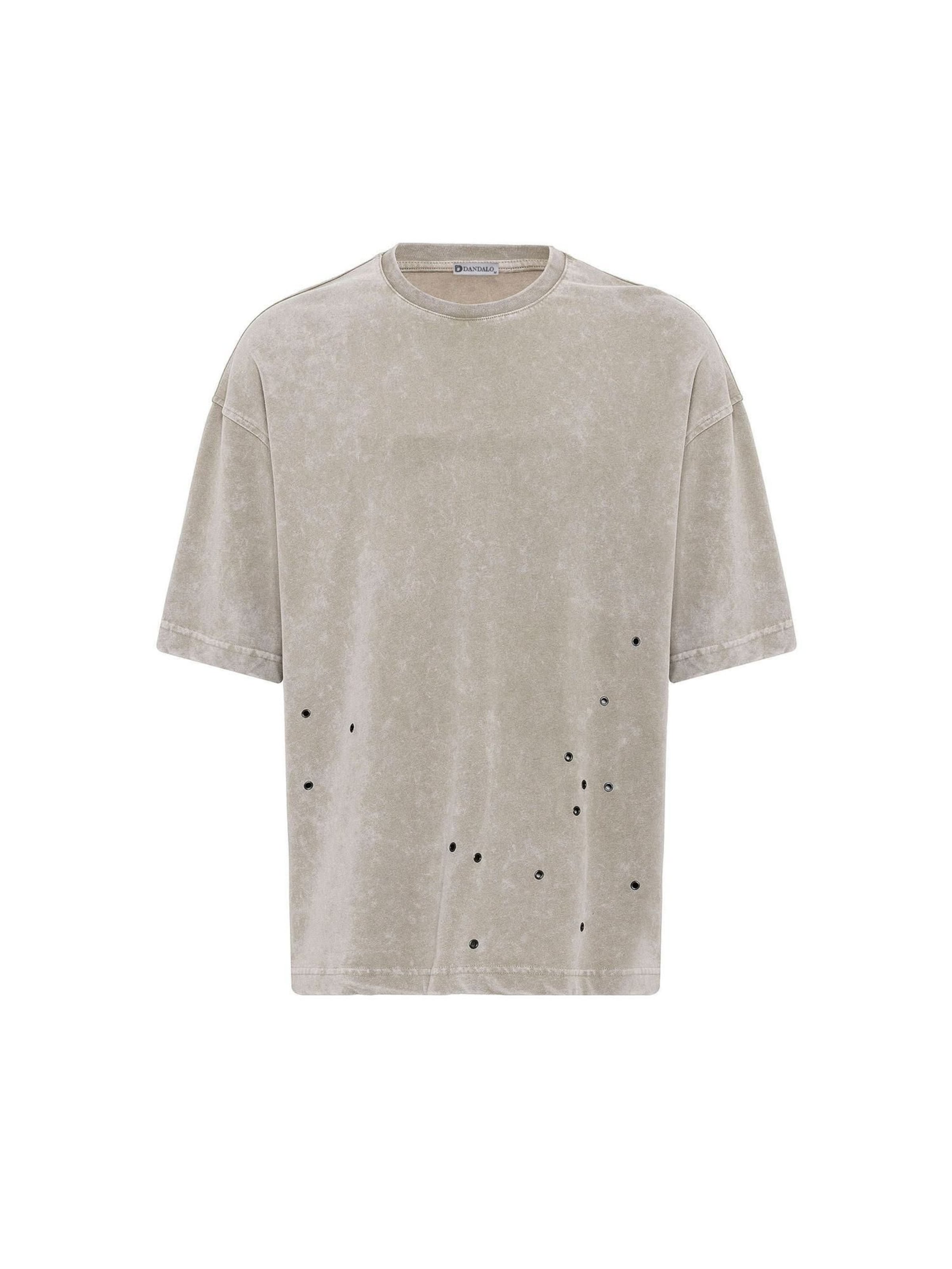 Dandalo T-Shirt in Grau: Vorderseite