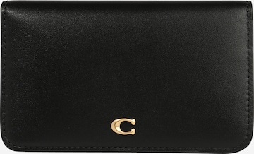 COACH Wallet in Black: front