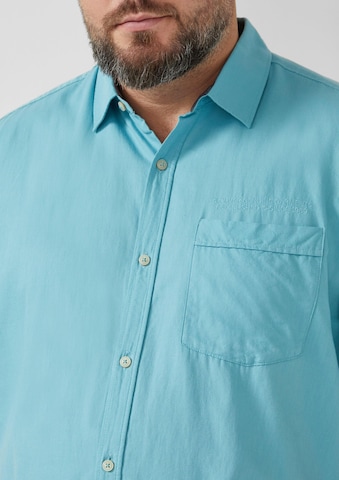 Coupe regular Chemise s.Oliver en bleu