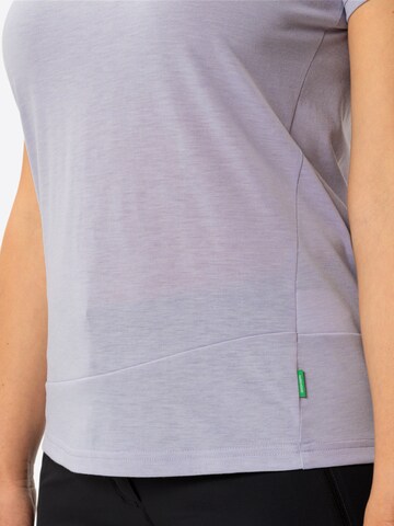 VAUDE Functioneel shirt 'Sveit' in Lila
