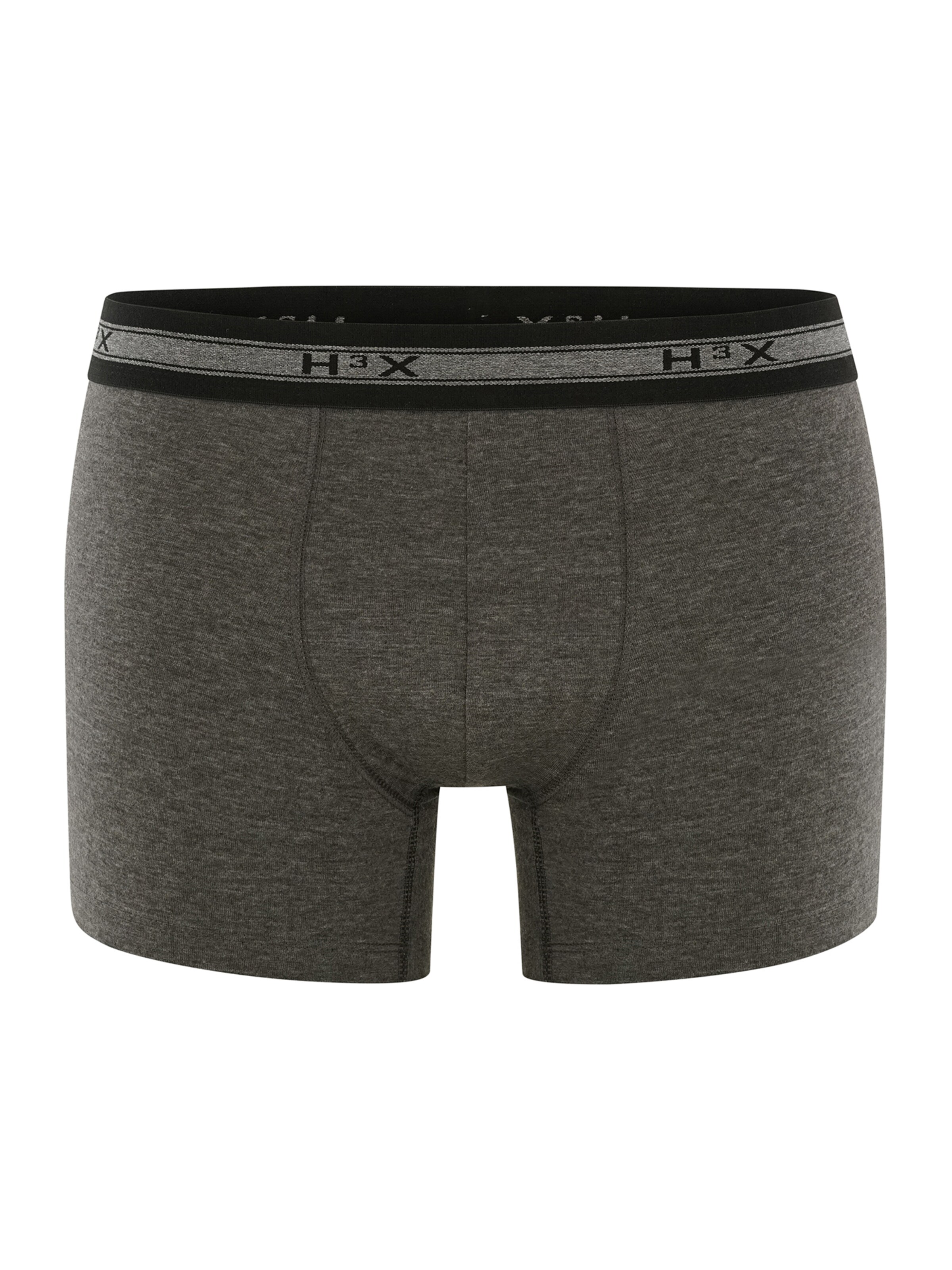 H3X Boxer shorts 'Retropants' in Black: front