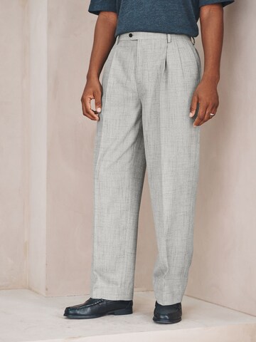 Regular Pantalon à pince Next en gris : devant
