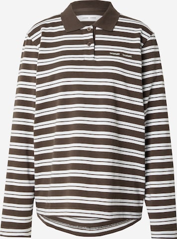 Samsøe SamsøeMajica 'Dover' - smeđa boja: prednji dio