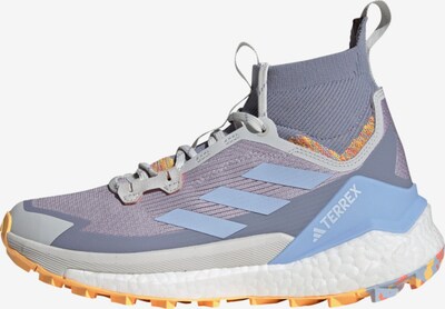 ADIDAS TERREX Boots 'Free Hiker 2.0' en gris / bleu violet / argent / blanc, Vue avec produit