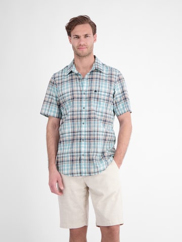 LERROS Regular fit Button Up Shirt in Blue: front