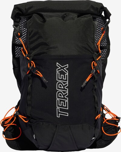 ADIDAS TERREX Sportrucksack 'Speed' in orange / schwarz / weiß, Produktansicht