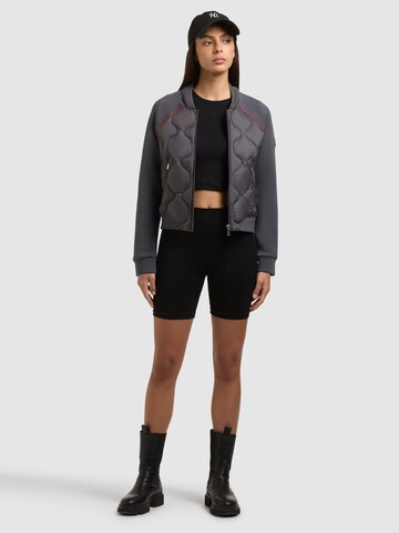 khujo Jacke 'Malaya' in Grau