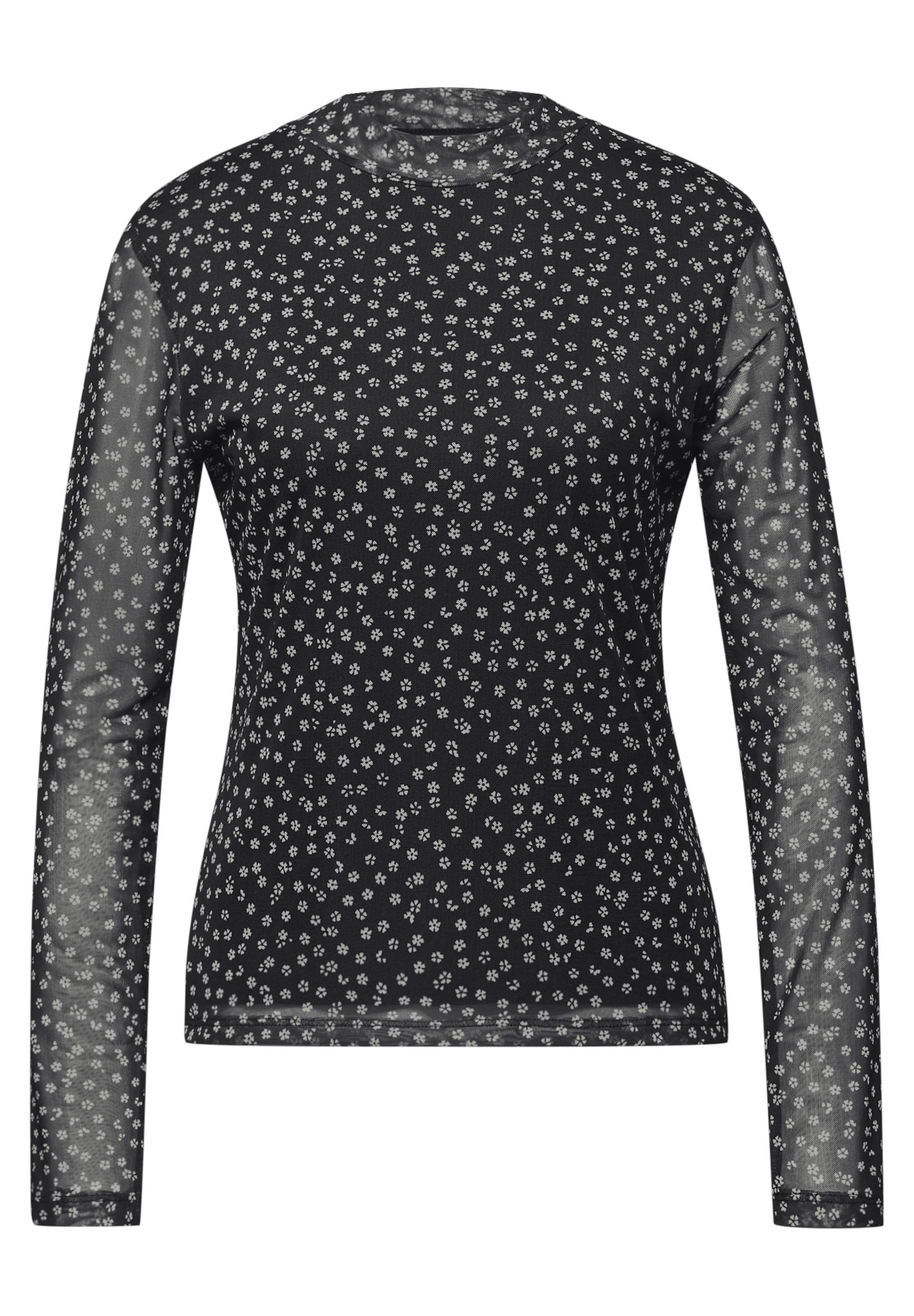 Street One Studio Shirt in Schwarz: Vorderseite