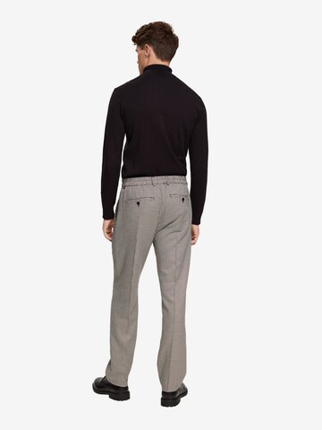 Regular Pantalon à plis ESPRIT en noir