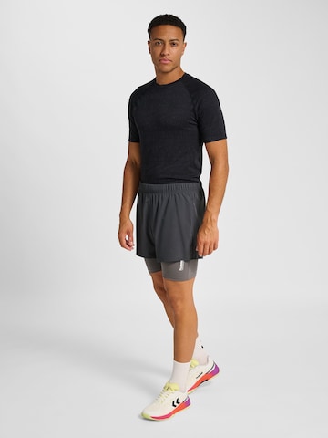 Hummel Regular Sporthose 'Hiit Intensity' in Grau