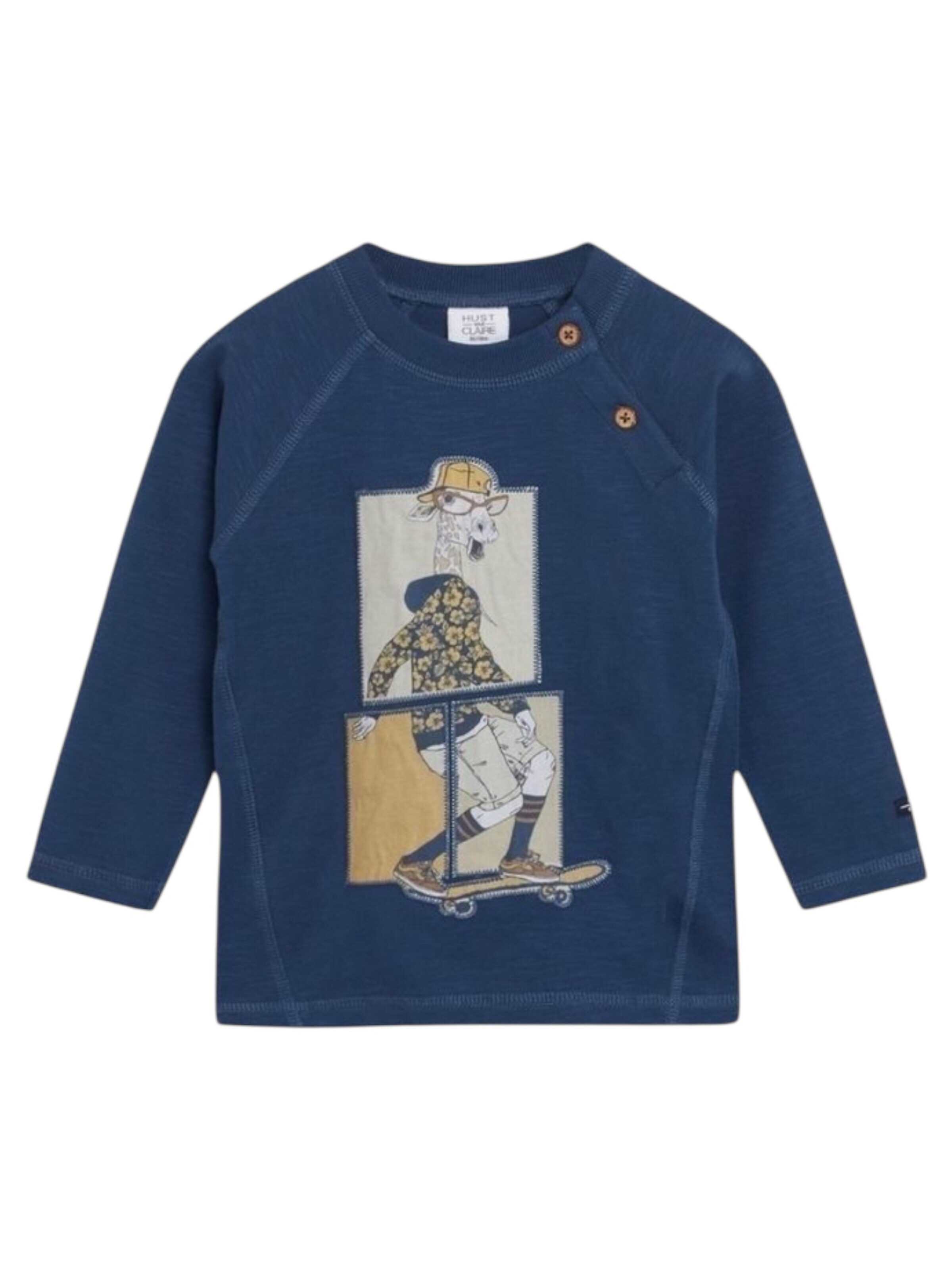 Hust & Claire Shirt 'Allan' in 86/Regular in Mottled blue, Item view