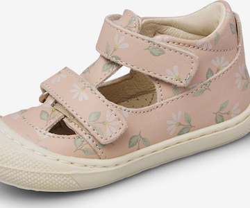 NATURINO Sandalen 'PUFFY' in Roze: voorkant